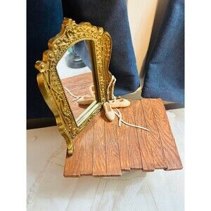 Rare- 12” Doll Mirror Stand